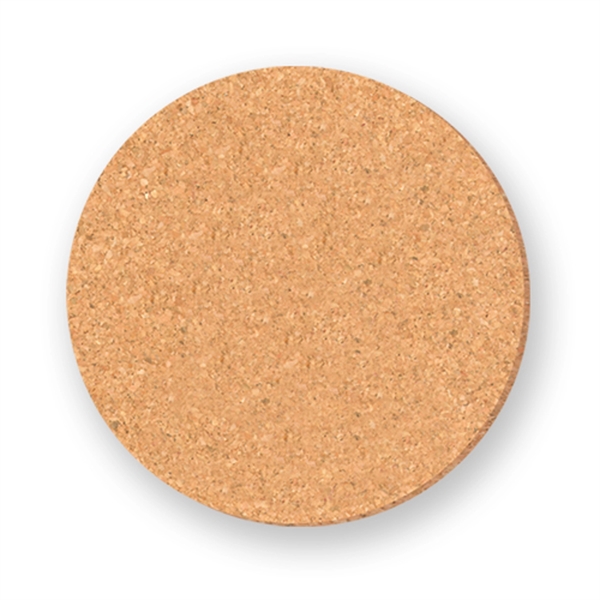 4" Round cork coaster.... from ASI 93520 Ventura Inc