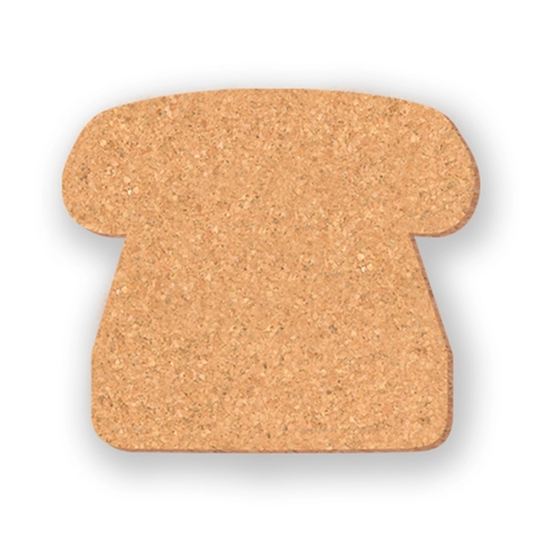 4" Phone Shape Solid Cork Coaster.... from ASI 93520 Ventura Inc