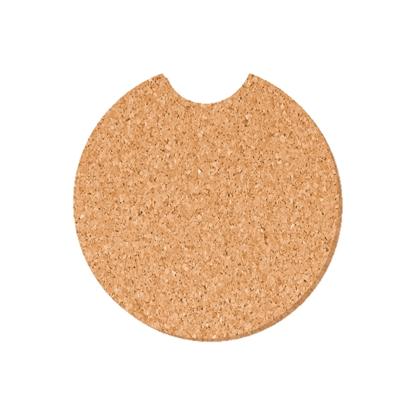 2 1/2" Round  Solid Cork Car Coaster.... from ASI 93520 Ventura Inc