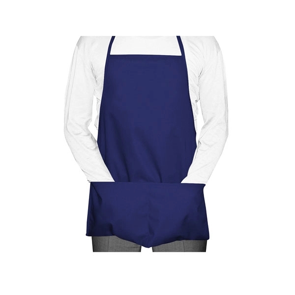 Twill Economy Apron, 2 Pockets, Sold as Unimprinted, heat transfer full... from ASI 53509 FIEL-Fairdeal Import & Export / FIEL