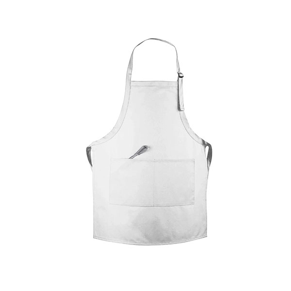 Polyester bib apron with full color and 2 pockets, edge-to-edge, dye... from ASI 53509 FIEL-Fairdeal Import & Export / FIEL