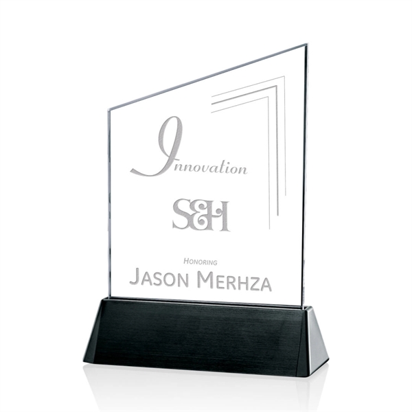 Peak award on a black anodized aluminum base.... from ASI 84592 St Regis Group / St Regis