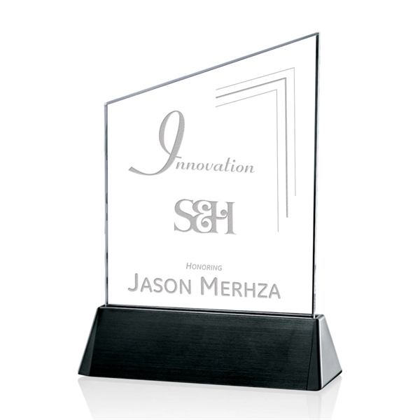 Peak award on a black anodized aluminum base.... from ASI 84592 St Regis Group / St Regis