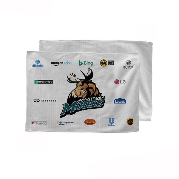 12" x 18" Sponsorship rally towel with sublimation decoration... from ASI 53509 FIEL-Fairdeal Import & Export / FIEL