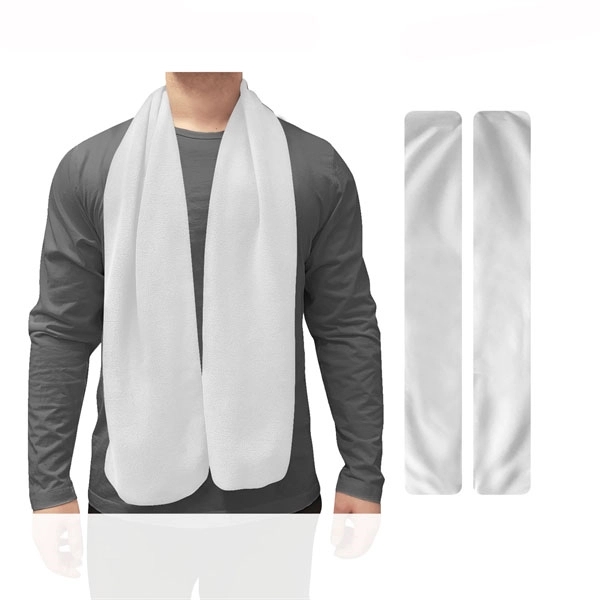 2 tone Imported microfleece scarf made of 100% polyester that comes... from ASI 53509 FIEL-Fairdeal Import & Export / FIEL