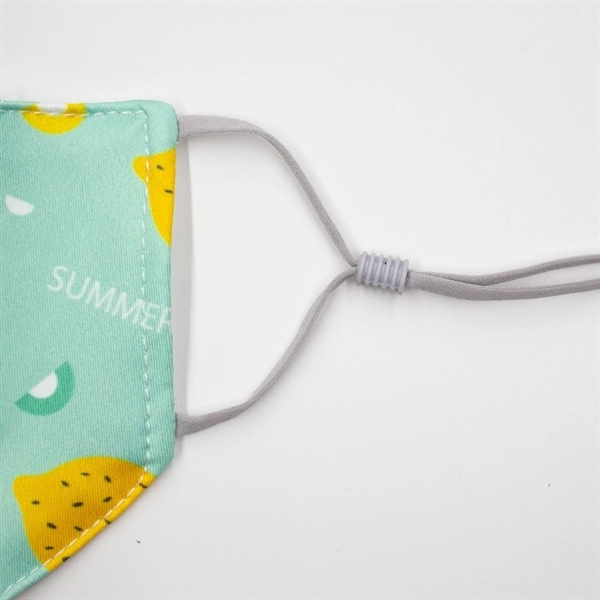 Polyester reusable youth-sized facemask with choice of liner.... from ASI 36558 Aprons, Etc.