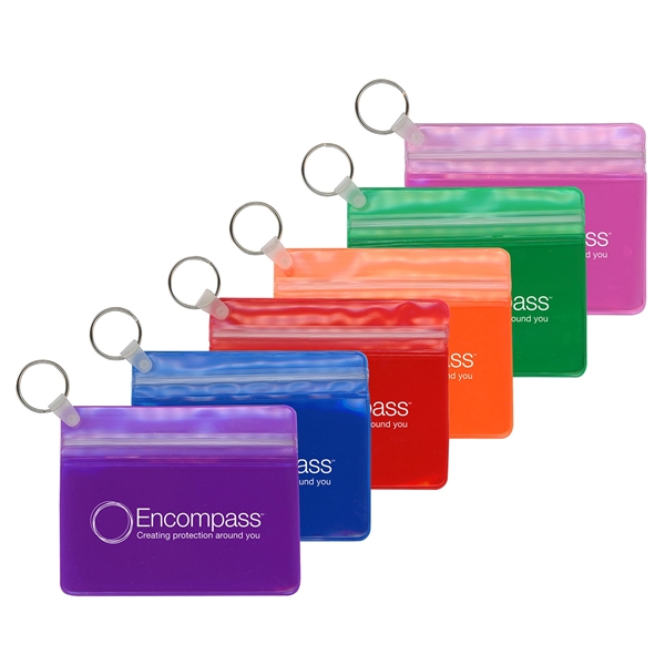 XL Waterproof wallets with key ring.... from ASI 83770 Royal Industries / The Royal Line