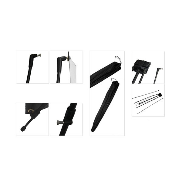 Economical Banner with X-Stand Hardware... from ASI 53509 FIEL-Fairdeal Import & Export / FIEL