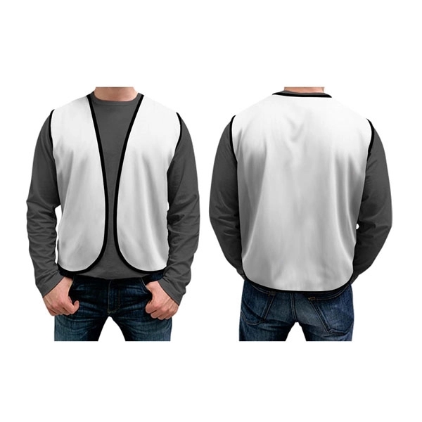 Polyester vest with full-color, edge-to-edge sublimated design or blank.... from ASI 53509 FIEL-Fairdeal Import & Export / FIEL