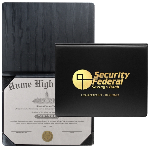 Heat sealed padded diploma holder (Portrait Style)... from ASI 83770 Royal Industries