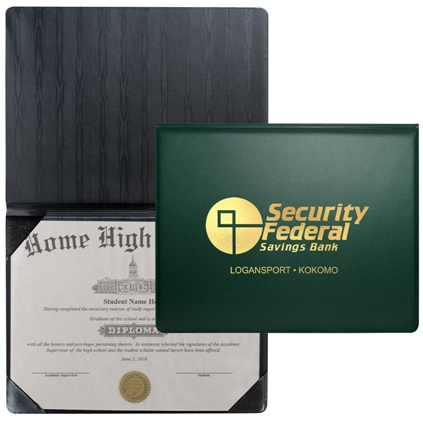 Heat sealed padded diploma holder (Portrait Style)... from ASI 83770 Royal Industries