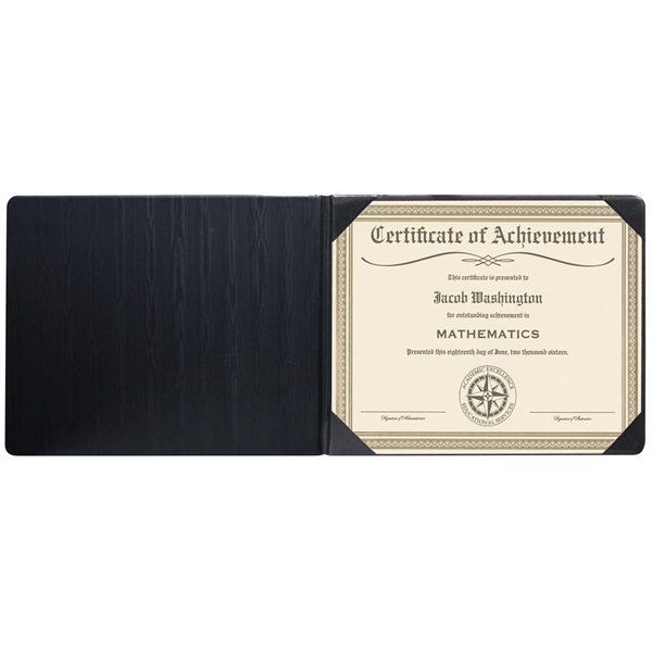 Heat sealed padded diploma holder (Portrait Style)... from ASI 83770 Royal Industries