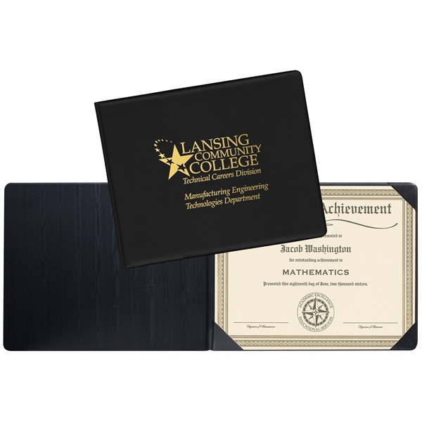 Heat sealed padded diploma holder (Portrait Style)... from ASI 83770 Royal Industries