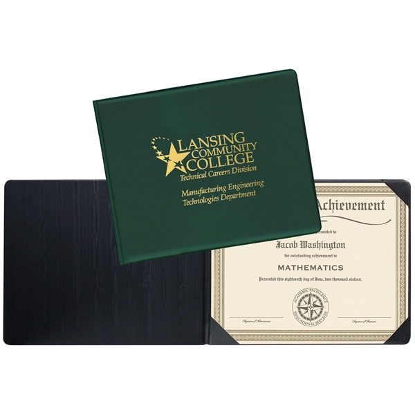 Heat sealed padded diploma holder (Portrait Style)... from ASI 83770 Royal Industries