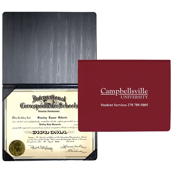 Standard Heat Sealed Diploma Holder (Portrait Style)... from ASI 83770 Royal Industries