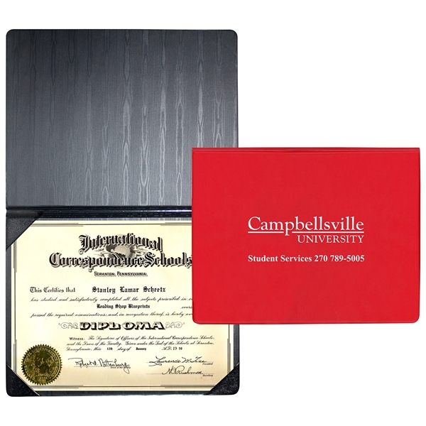 Standard Heat Sealed Diploma Holder (Portrait Style)... from ASI 83770 Royal Industries