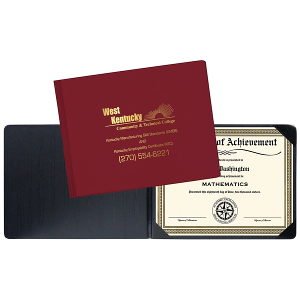 Standard Heat Sealed Diploma Holder (Portrait Style)... from ASI 83770 Royal Industries