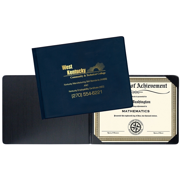 Standard Heat Sealed Diploma Holder (Portrait Style)... from ASI 83770 Royal Industries
