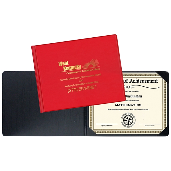 Standard Heat Sealed Diploma Holder (Portrait Style)... from ASI 83770 Royal Industries