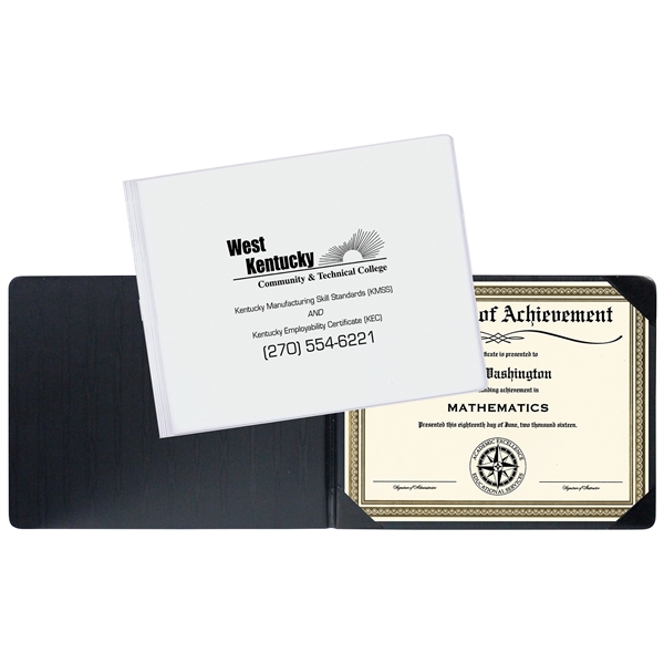 Standard Heat Sealed Diploma Holder (Portrait Style)... from ASI 83770 Royal Industries