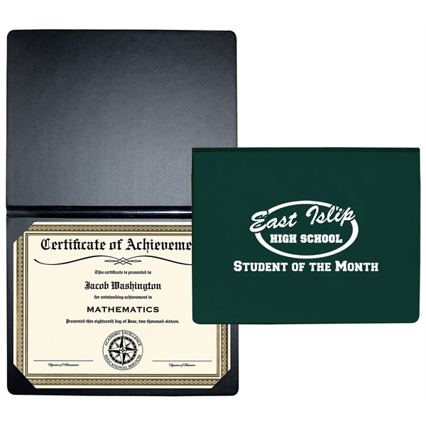 Heat sealed economy certificate holder (Portrait Style)... from ASI 83770 Royal Industries