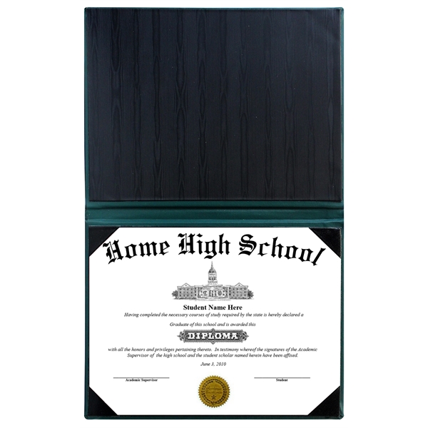 Turned Edge Single Diploma Holder (Portrait Style)... from ASI 83770 Royal Industries
