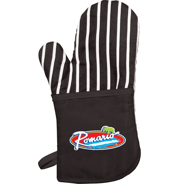 6" x 12 1/2" oven mitt with a soft interior and... from ASI 61966 HPG / Beacon Promotions