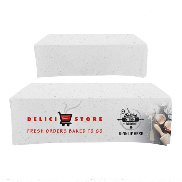 Full-color sublimation printed box style cloth for 8' table with closed... from ASI 53509 FIEL-Fairdeal Import & Export / FIEL