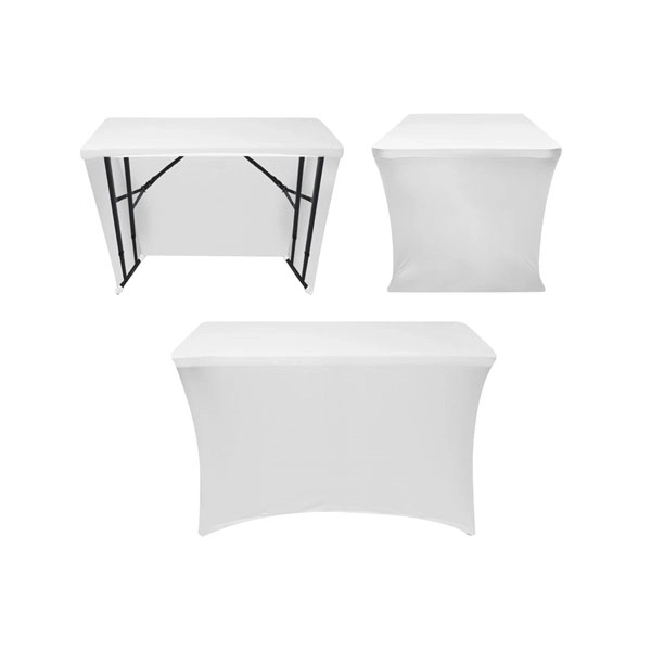 Sublimated Stretch Curved Fit Table Throw for 4ft Demo, Sampling Table,... from ASI 53509 FIEL-Fairdeal Import & Export / FIEL