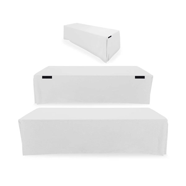 Full-color sublimation printed table throw for 8' table with closed back.... from ASI 53509 FIEL-Fairdeal Import & Export / FIEL