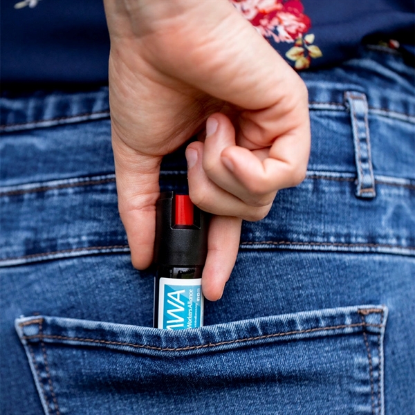 0.5oz. pepper spray with metal split ring keychain.... from ASI 52263 EMT / EMT EMT EASY