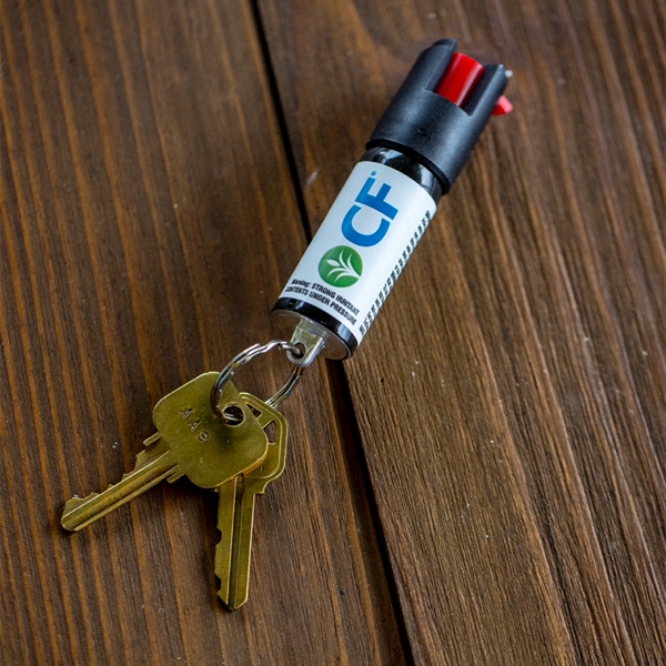 0.5oz. pepper spray with metal split ring keychain.... from ASI 52263 EMT / EMT EMT EASY