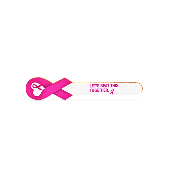 Ribbon Emery Board for Breast Cancer Awareness.... from ASI 34040 Alexander Mfg Co