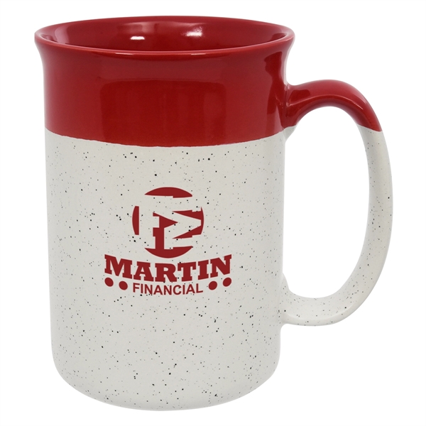 13 oz. speckled mug for enjoy a taste of your favorite... from ASI 61125 Hit Promotional Products / Hit®