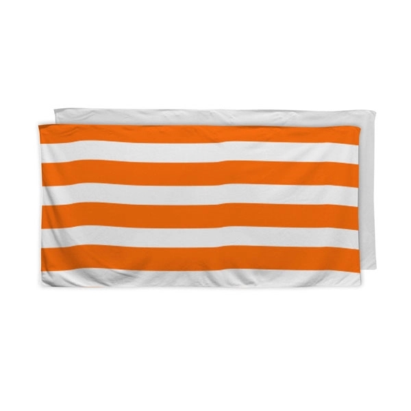 30" x 60" cabana stripe beach towel with full-color sublimation printing... from ASI 53509 FIEL-Fairdeal Import & Export / FIEL