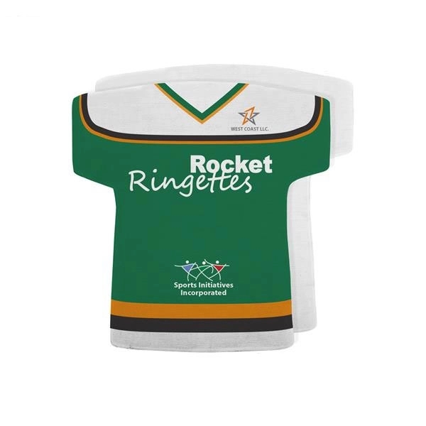 17x18 Ringette Jersey Shape Rally Towel with sublimation printing or blank... from ASI 53509 FIEL-Fairdeal Import & Export / FIEL