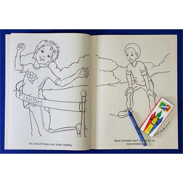Coloring Set: Say No to Smoking coloring set Fun Pack.... from ASI 45815 Coloring Book Solutions / Coloring Book Solutions™ LivRite