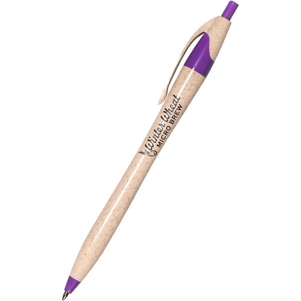 Formulated from wheat stalks, this eco-friendly addition to the Javalina ballpoint... from ASI 61966 HPG / Hub Pen
