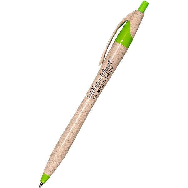 Formulated from wheat stalks, this eco-friendly addition to the Javalina ballpoint... from ASI 61966 HPG / Hub Pen