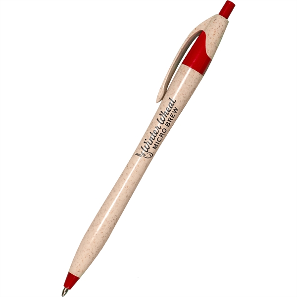 Formulated from wheat stalks, this eco-friendly addition to the Javalina ballpoint... from ASI 61966 HPG / Hub Pen