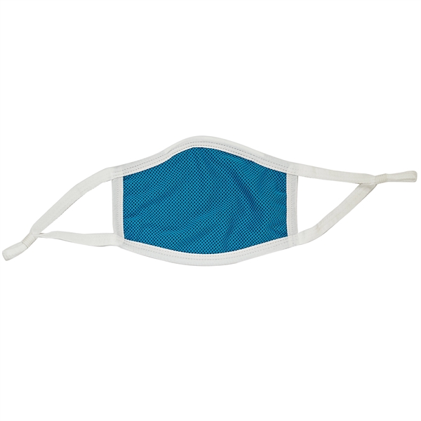 7" x 5" reusable three-ply cotton facemask with elastic ear loops.... from ASI 35290 American Ad Bag Co