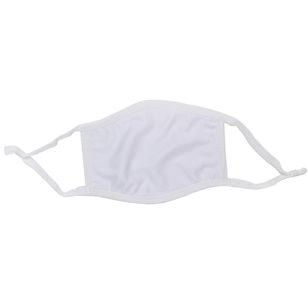 7" x 5" reusable three-ply cotton facemask with elastic ear loops.... from ASI 35290 American Ad Bag Co