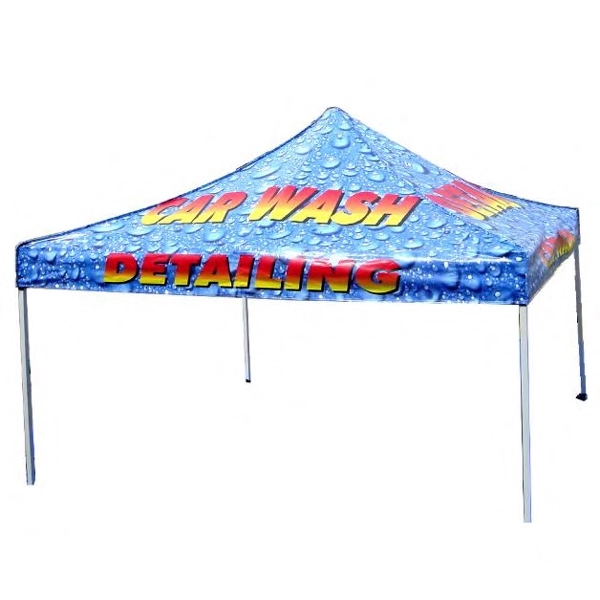 10' x 10' portable pop-up outdoor event canopy/tent with customization.... from ASI 30442 Above & Beyond Advertising Products / PromoAdLine