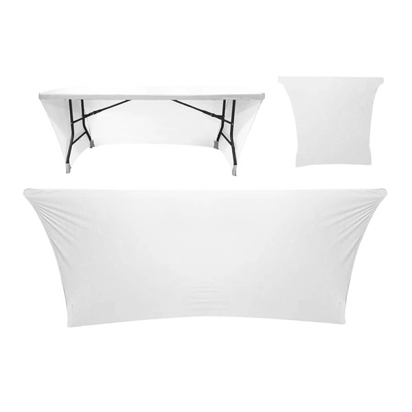 6' stretch-fit table cover made from 100% polyester.... from ASI 53509 FIEL-Fairdeal Import & Export / FIEL