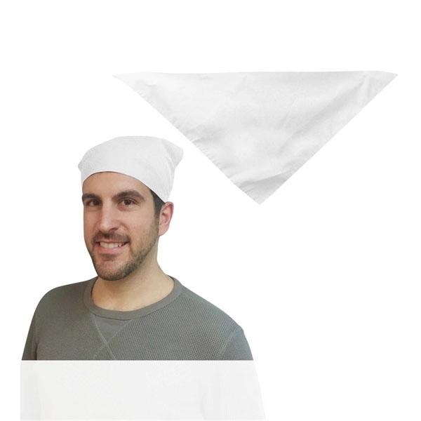 Triangle-shaped bandanna made from 100% polyester... from ASI 53509 FIEL-Fairdeal Import & Export / FIEL