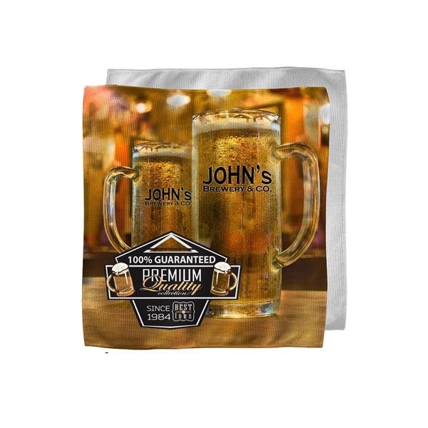 10" x 10" microfiber rally towel with full-bleed, sublimation decoration... from ASI 53509 FIEL-Fairdeal Import & Export / FIEL