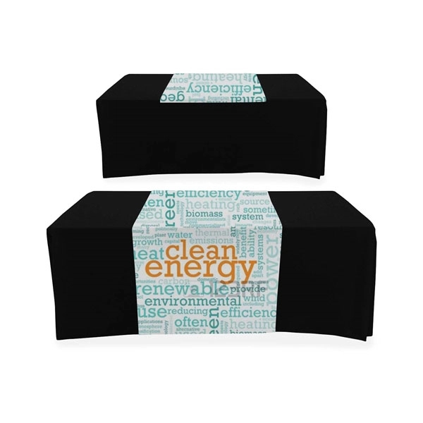 Full-color sublimation printed table runner with open back; measures 30" x... from ASI 53509 FIEL-Fairdeal Import & Export / FIEL