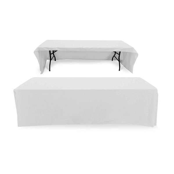 Full-color sublimation printed table throw for 8' table with open back.... from ASI 53509 FIEL-Fairdeal Import & Export / FIEL