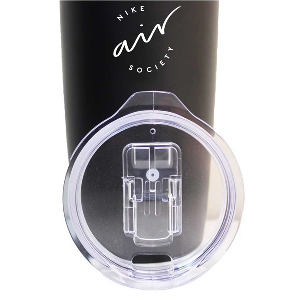 Double wall stainless steel tumbler with transparent slide lid, 20 oz.... from ASI 36988 Artek USA Inc / Artek™