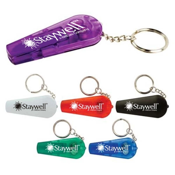 LED whistle key ring.... from ASI 57713 Glow Promotions / Glow Promotions